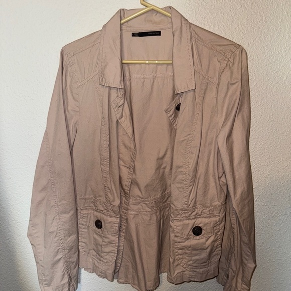 Maurices blush pink Blazer Relaxed Fit Notched Lapel - Picture 1 of 4